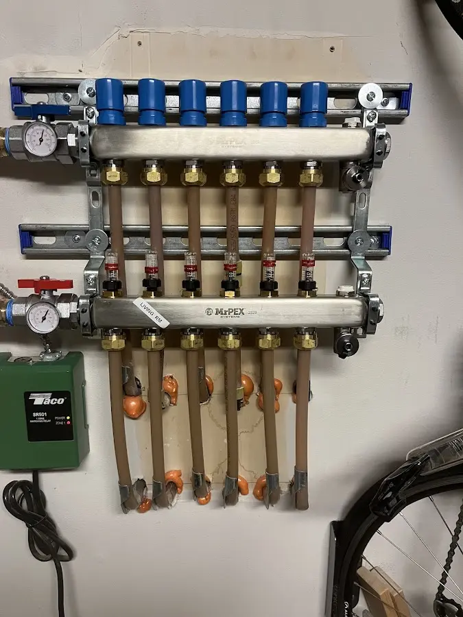 Plumber performing Leak Detection at a residential property in Jackson